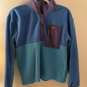 Patagonia Kids' Microdini 1/2-Zip Fleece Pullover. XXL.